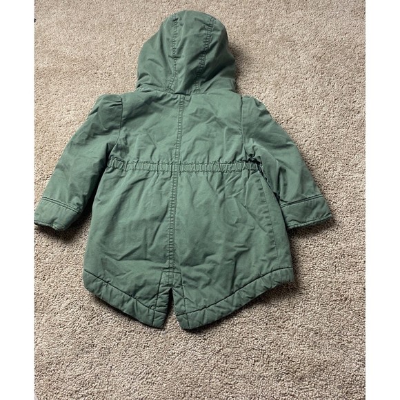 Old Navy Army Green Parka Jacket - Picture 5 of 5